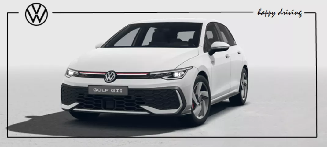 Golf GTI weiss hp Banner