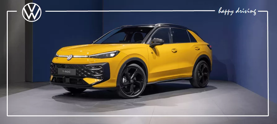 T-Roc R-Line Gelb