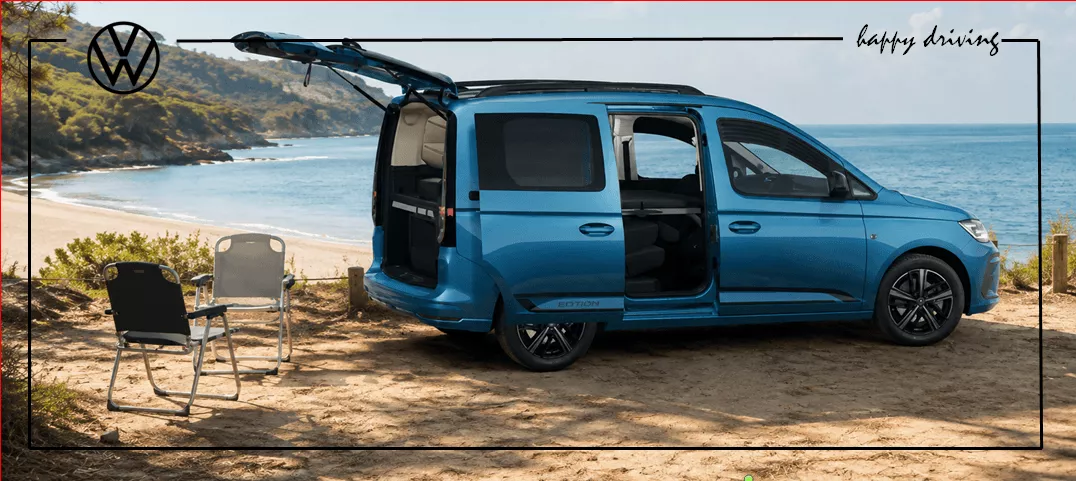 Caddy california Campingbild Caddy california Campingbild